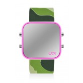 UPWATCH LED PINK&GREEN CAMOUFLAGE