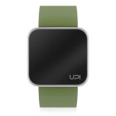 UPWATCH TOUCH SHINY SILVER&GREEN